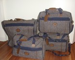 Lot of 4 Vintage Hampshire Garment Travel Bag Carry On Bag, Weekender Lu... - $98.99