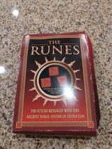 The Runes Collection Horik Svensson Book Stones And Bag Norse Divination - £15.81 GBP