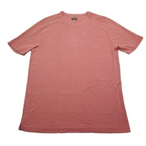 Foundry Shirt Mens LT Large Tall Orange V Neck Supply Co Short Sleeve Tee - £13.42 GBP