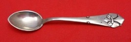 French Lily-Danish By Christian F. Heise Sterling Silver Salt Spoon 3 1/8" - $38.61