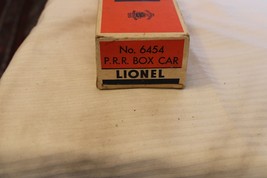 O Scale Lionel, 40&#39; Box Car, Pennsylvania, # 65400 Tuscan Red #6454 Vint... - $100.00
