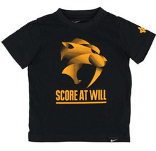 Nike Mens Graphic Score At Will T Shirt Color Black/Vivid Orange Size XL - $59.38