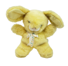 Vintage 1987 Graphics International Yellow Bunny Rabbit Stuffed Animal Plush Toy - £51.55 GBP