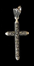 CROSS Christian Crucifix PENDANT in Sterling Silver with Marcasites-1 1/... - £19.81 GBP