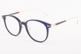 Tom Ford 5644 090 Blue Havana / Blue Block Eyeglasses TF5644-B 090 52mm - $236.55