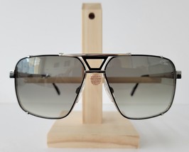 Cazal 9099 Sunglasses Men&#39;s Black Silver 002 Authentic New - $349.95
