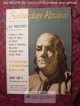 Saturday Review January 21 1956 Benjamin Franklin Courtney Brown Harry A. Bullis - £6.90 GBP
