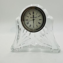 Waterford Crystal Mantel Piece Clock Heritage Small Abbey Office Decor I... - £36.04 GBP