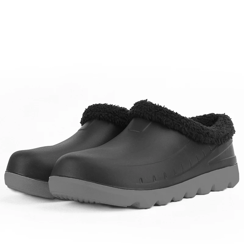 Unisex Winter Men&#39;s Rain Boots Warm Snow Boots Non-Slip Men Rain Shoes Waterproo - £150.19 GBP