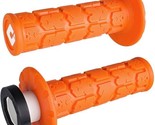 Orange ODI MX V2 Rogue Lock-On Grips For Most (2&amp;4-Stroke) Motocross Mad... - £26.56 GBP
