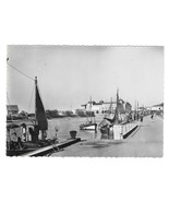 France Trouville Fishing Boats Harbor Port La Cigogne Postcard Glossy RP... - £5.34 GBP