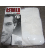 NOS 1999 BVD Men&#39;s Athletic Undershirt Tank  White  3 pack Sz XL 46-48 - €42,21 EUR