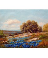 16x20 inches Country  stretched Oil Painting Canvas Art Wall Decor moder... - £31.76 GBP