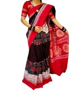 Generic Sambalpuri Handloom Wedding Cotton Saree for Women, Odisha Handloom, Cot - $98.01