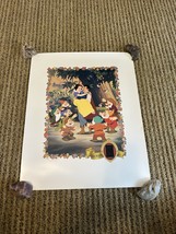 Snow White DISNEY Lithograph 35MM Film Cell Poster Print 1408/2500 - €22,01 EUR