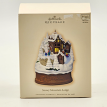 Hallmark Snowy Mountain Lodge Magic Ornament 2007 Does not play music or... - £22.01 GBP