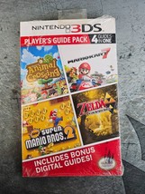 Nintendo 3DS Player&#39;s Guide 4 in One Animal Crossing Mario Kart 7 Zelda NEW - £5.49 GBP