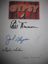 Gypsy 1959 Broadway Musical Signed Script Screenplay X5 Autograph Ethel ... - $19.99