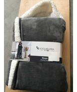 Koolaburra By UGG Sloan Hooded Throw Dark Grey 100% Polyester ~New~ - $74.94 CAD