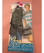 NEW KEN GEO FASHION PACK DBH39 SHORTS, SHIRT &amp; SHOES - MATTEL BARBIE - $267.83 MXN