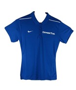 Blue Crimson Tide Golf Polo Womens Medium Nike Shirt - $21.71 CAD