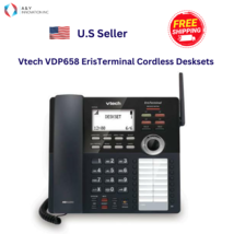 OEM Vtech ErisTerminal Sip Cordless Desksets, VDP658 4-Line - £67.26 GBP