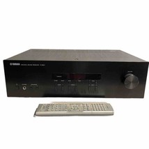Yamaha R-S201 Black Stereo Receiver w/Remote Bundle 100w/Channel Tested Discontd - £45.98 GBP