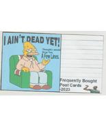 2023 Frequently Bought Post cards Simpsons Show Grampa Simpson I Ant Dea... - £1.26 GBP