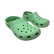Crocs Green Classic Clogs M 8 W 10 Unisex heel slip on sandal shoes - £19.46 GBP
