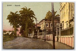 Street View Nazareth Bahia Brazil UNP J. Pedrozo DB Postcard P21 - £7.38 GBP