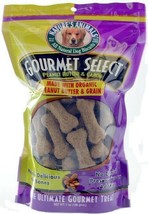 NATURE&#39;S ANIMALS ALL NATURAL DOG BISCUITS TREATS GOURMET SELECT PEANUT B... - £11.86 GBP