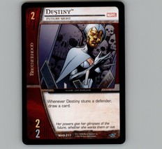 VS System Trading Card 2006 Upper Deck Destiny Marvel - £1.57 GBP