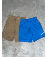 Lot of Boy&#39;s Jumping Beans Cargo Shorts &amp; Blue Nike Shorts Size 4 - $332.53 MXN