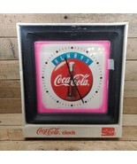 Always COCA-COLA Square Coke Clock Vintage 1994 NEVER OPENED Brand New  - £31.69 GBP