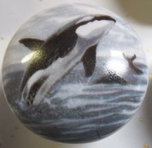 Cabinet Knobs w/ Whale Killer Orca Willie #1 - £4.15 GBP