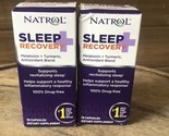 2 Natrol Sleep &amp; Recovery ~ Supports Revitalizing Sleep 30 Capsules Exp.... - £14.98 GBP