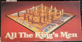 Vintage All the Kings Men Board Game No. 72 - 1979 Parker Brothers - $17.70