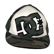 DC Skateboarding Size 6-7/8 - 7-1/4 210 Flex Fitted Hat Camouflage Skate Cap - £7.77 GBP