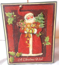 2010 Lang Co Pere Noel Susan Winget Design Christmas Card Hard Storage B... - £9.68 GBP