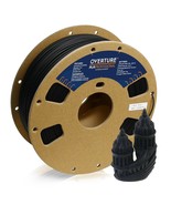 Overture Pla Plus (Pla+) Filament 1.75Mm Pla Professional Toughness, Black - $30.99