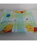 Window Valance Disney Winnie the Pooh 84&quot; x 17&quot; Gotta Bee Me Blue Green ... - £18.99 GBP