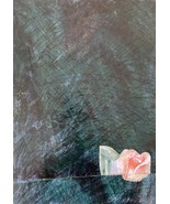„Lonely Rose” original drawing/ collage - $366.77 MXN
