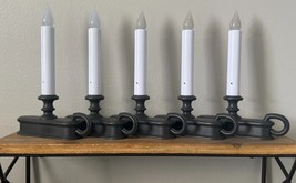 Lot of 5 Carlon Traditional Deluxe Window Candle FPC1225 HTF Black Model... - $32.97