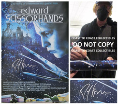 Danny Elfman signed Edward Scissorhands 24x36 poster COA exact proof aut... - £349.51 GBP