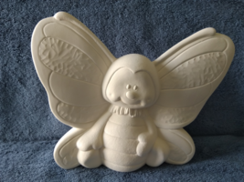 R1 - Flutter Butterfly Ceramic Bisque Ready-to-Paint, Unpainted, You Paint - £8.46 GBP