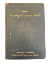 Book Hymnal Worship and Service Cumberland Presbyterian Church 1964 Vtg Music - £13.86 GBP