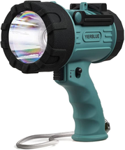Rechargeable Spotlight with 200,000 LM LED, IP67 Waterproof Handheld Fla... - £63.04 GBP