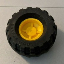 Lego Yellow Wheel 30285 Wheel 30391 37x18R Tire - $1.00