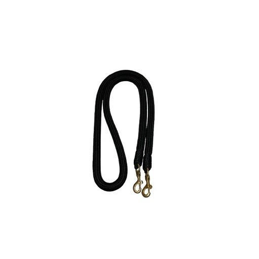 Horse Reins Paso Fino Style Black 6’ ¾” Long ⅝” Wide - $38.61