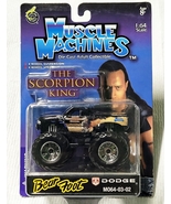 The Rock Scorpion King Big Foot  Dodge Truck Muscle Machines Mint 2003 D... - £10.37 GBP